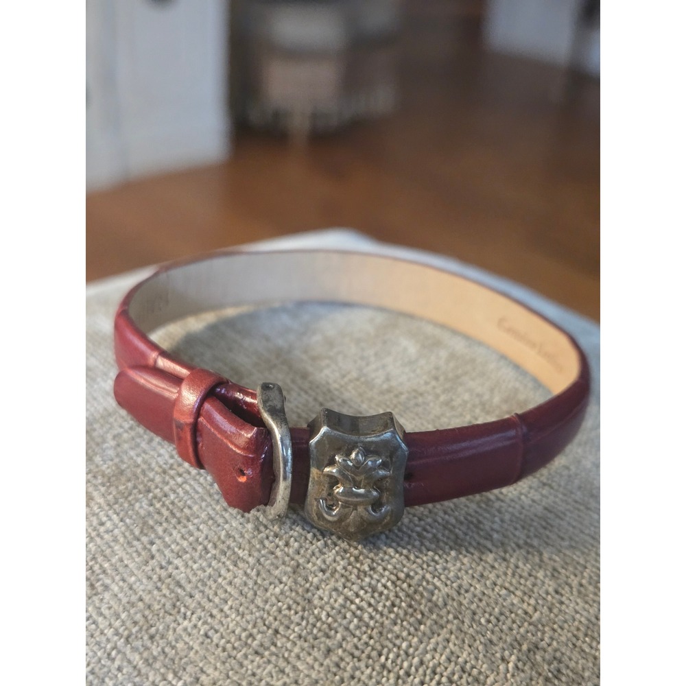 Preogatives Leather Charm Bracelet VGUC